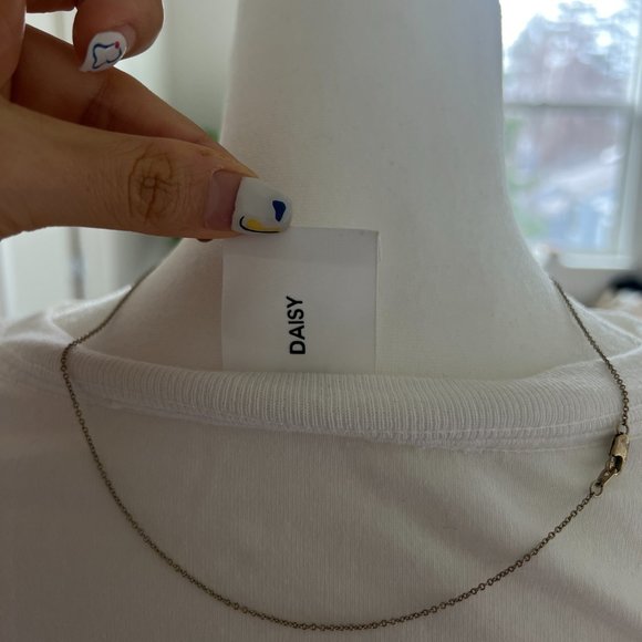 DAISY VACATION T-SHIRT Crop Top Size S - Picture 6 of 9